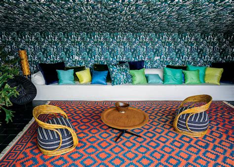 pavage jacquard hermès paris hermes by dedar milano|In Italy, a Fabric Designer’s Wildly Colorful Home.